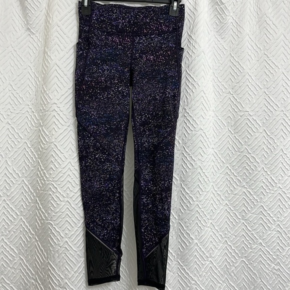 Lululemon 7/8 Gait Keeper Leggings Crystalline Purple Size 4 - Picture 5 of 7